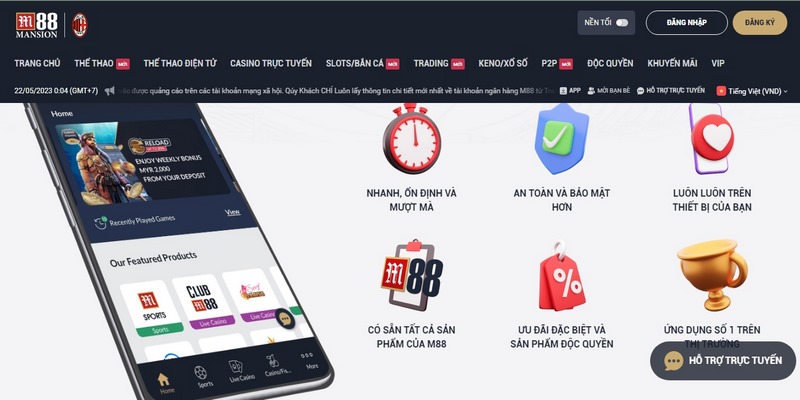 Vì sao nên tải app M88 về máy để khám phá? 