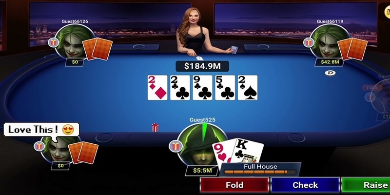 Giới thiệu trang đánh game bài poker miễn phí