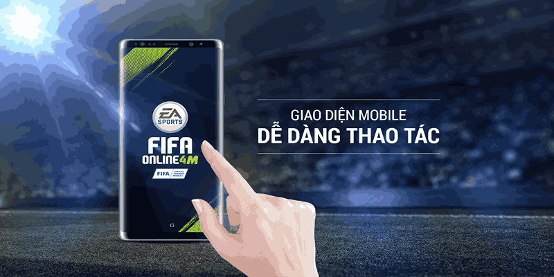 Cách chơi FIFA Online 4 trên điện thoại