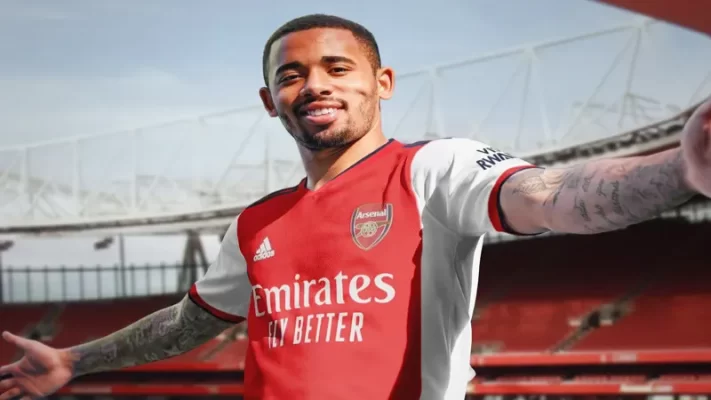 3. Gabriel Jesus (Arsenal, 45 triệu bảng)